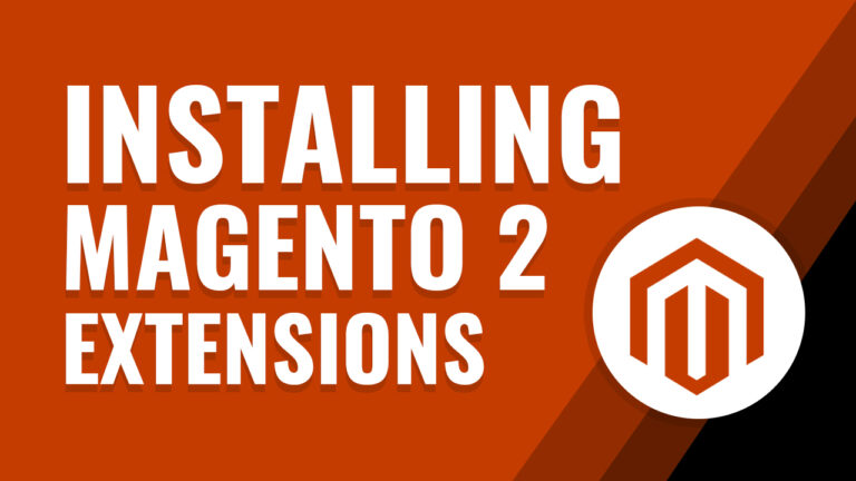Installing Magento 2 Extension