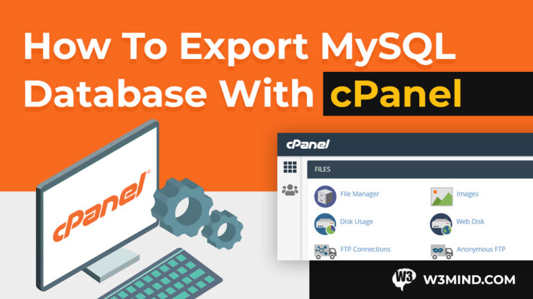How to Export MySQL Database With cPanel Access
