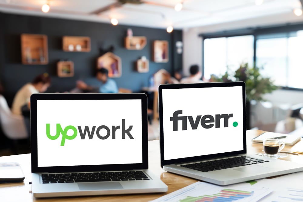 Choosing an online-freelance platform Upwork and Fiverr